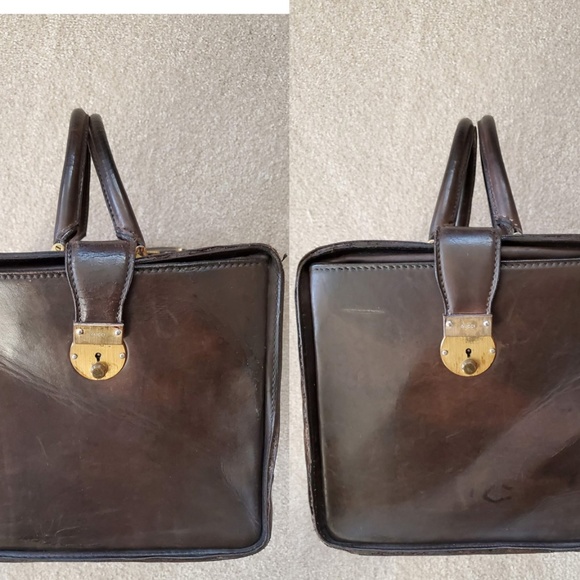 Fair Condition Vintage Gucci Train Case Vanity - Picture 5 of 8